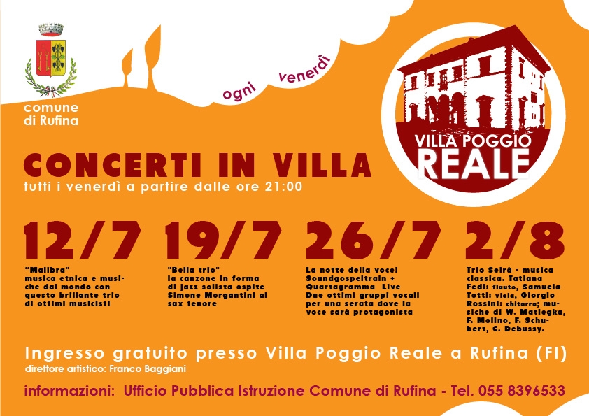 Concerti in Villa 2013