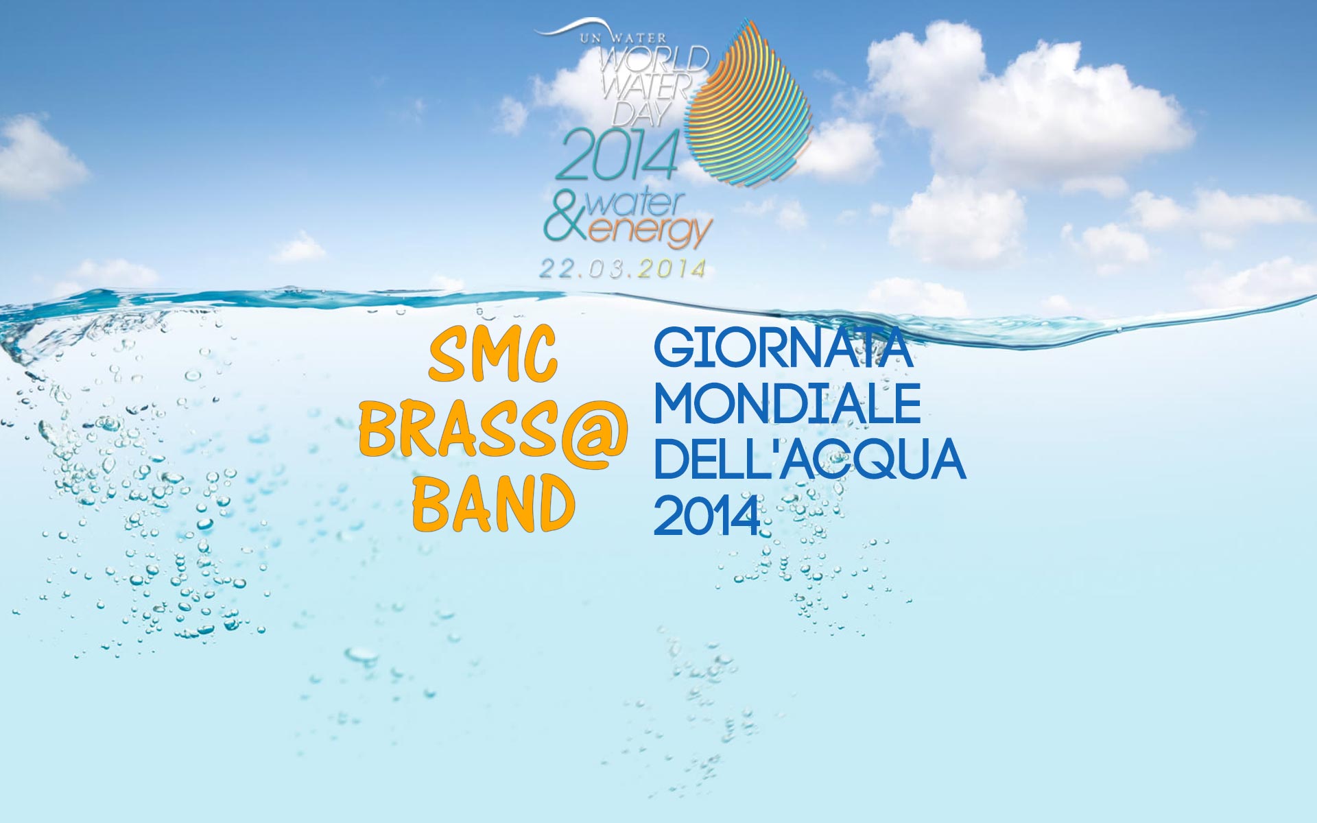 Brass Band Smc per La Giornata Mondiale dell'Acqua 2014 all'Anconella