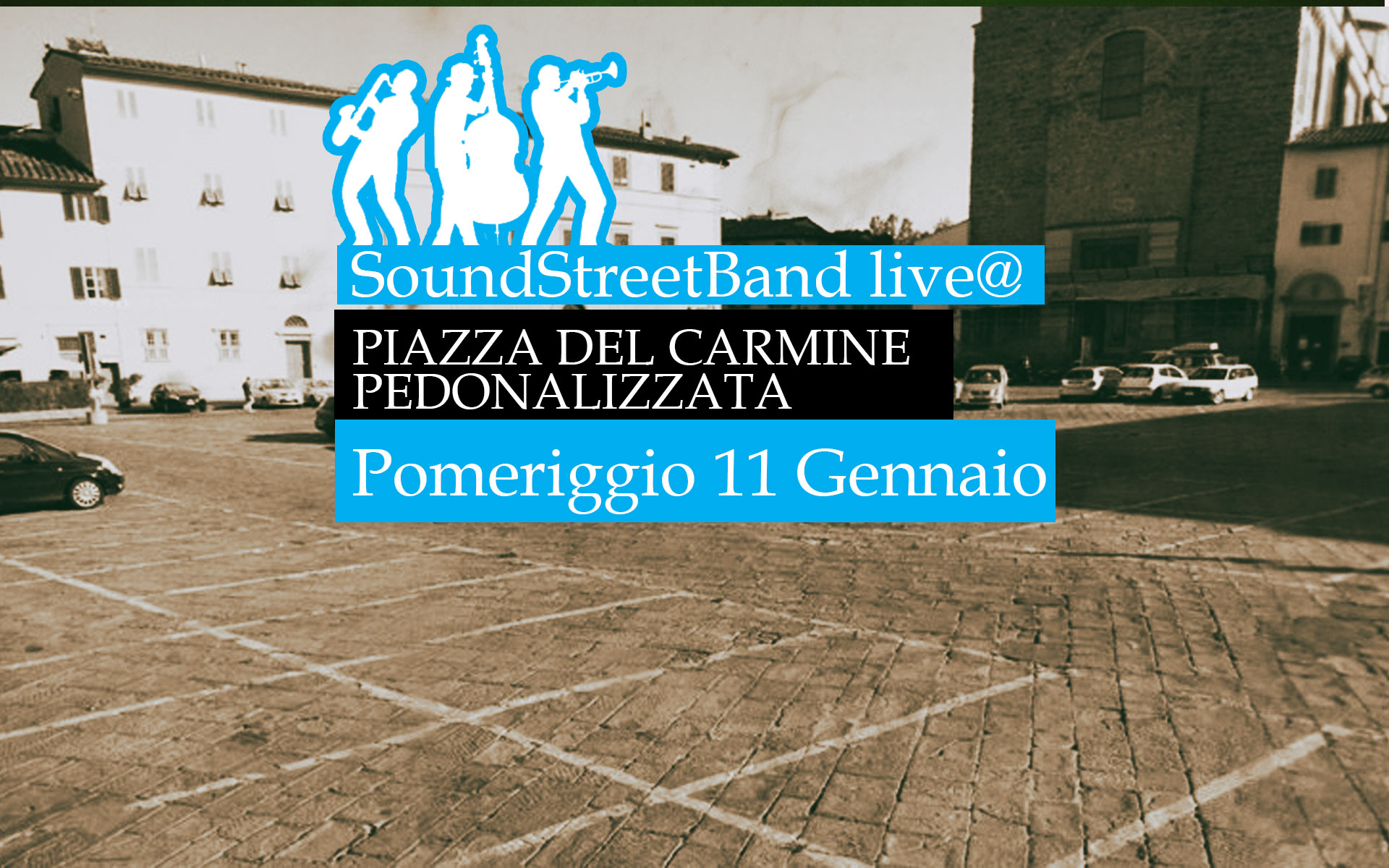 11 Gennaio 2015 Pedonalizzazione Piazza del Carmine