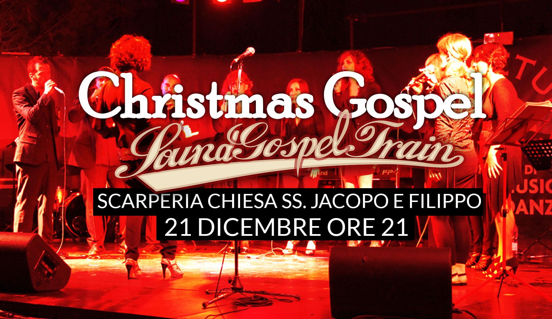 SoundGospelTrain live@Chiesa SS. Jacopo e Filippo 21 Dicembre ore 21