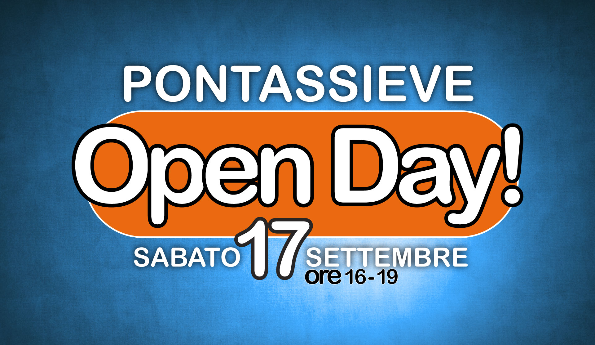 Open Day 17 Settembre 2016 ore 16 – 19 Pontassieve