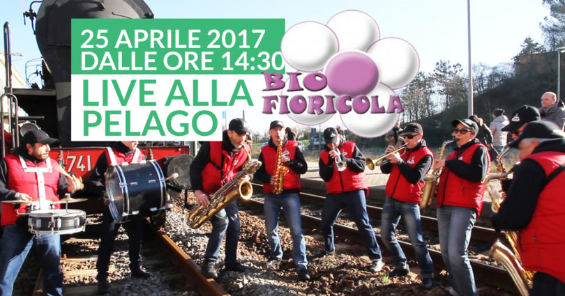 Sound Street Band live@Biofioricola Pelago 25 Aprile 2017 dalle ore 14:30